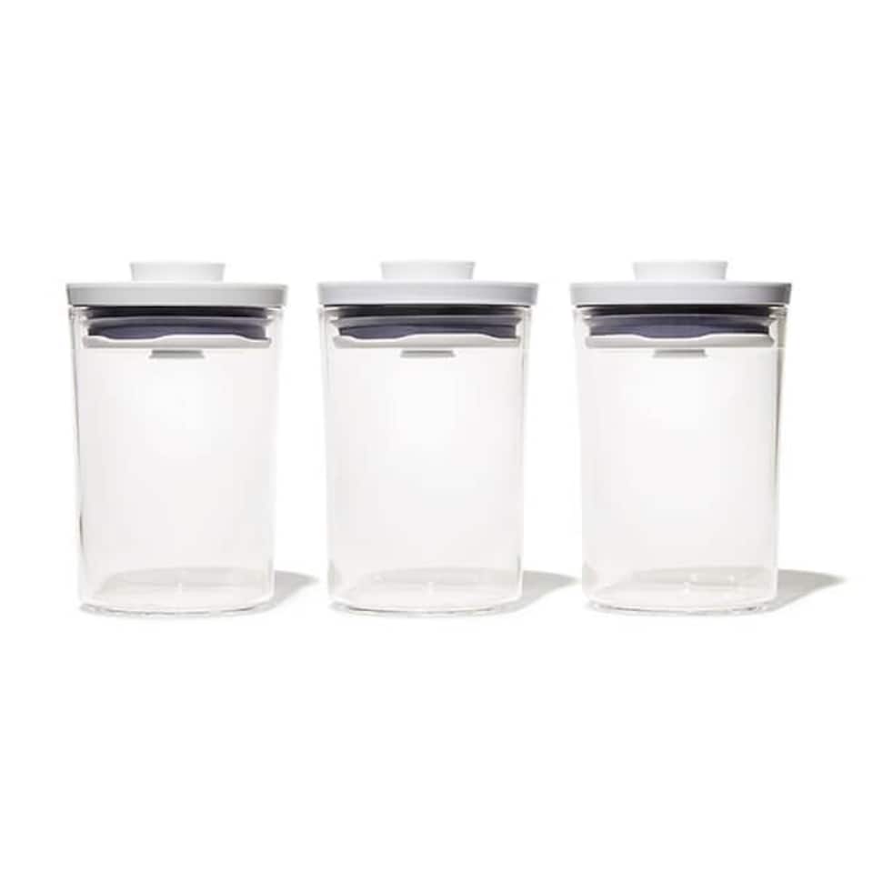 image 1 of OXO Good Grips POP Round 3-Piece Mini Canister Set
