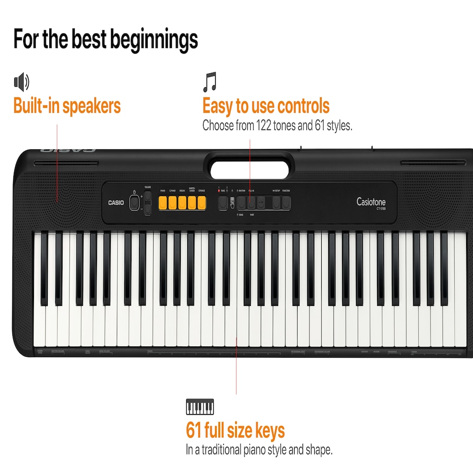 image 1 of Casio CTS100AD BUNDLE