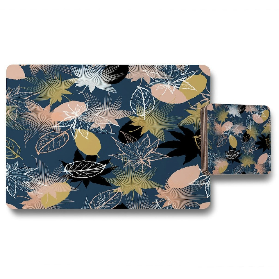 image 1 of Maple Leaves (Placemat & Coaster Set)