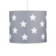 image 1 of Grey with White Stars 25cm Light Shade | Grey | Medium | 1