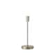 image 1 of ValueLights Modern Table Lamp Base In Brushed Chrome Metal Finish | Chrome