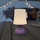 image 3 of ValueLights 3 Pack Wireless Outdoor Battery Operated LED Pink Touch Table Lamps | Pink