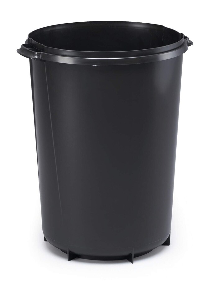 image 1 of Durable 40L Round Waste Bin Black | Strong Recycling Bin | DURABIN | Black