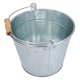 image 5 of 5L Galvanised Steel Metal Bucket Pail Water Coal Greenhouse Garden Plants 5PK