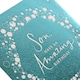 image 2 of Silver Foil Confetti Garland Design Son Birthday Card
