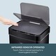 image 5 of Cooks Professional Recycling Sensor Bin 75L with Dual Compartments & Food Caddy | Black | Black
