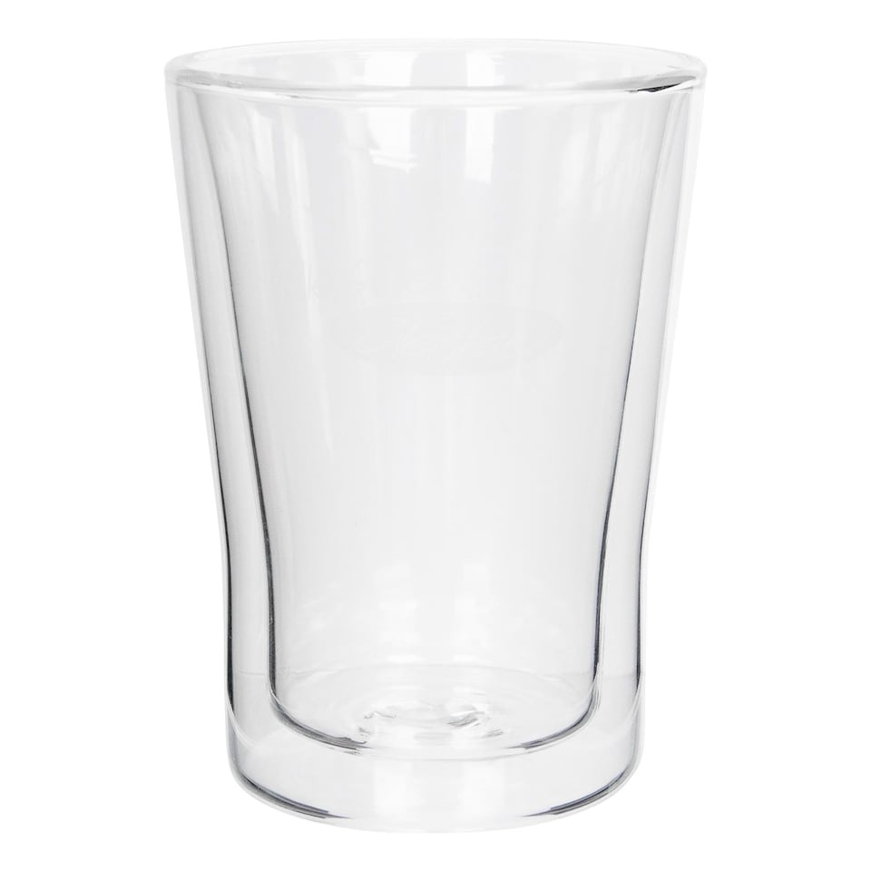 image 1 of Rink Drink Double-Walled Glasses Set - 360ml - Pack of 2 | Clear | Clear