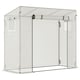 image 1 of Outsunny 200x76x168cm Walk-in Garden Greenhouse Plant Warm House