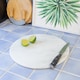 image 6 of Argon Tableware Round Marble Chopping Board - 30cm - White | White | White