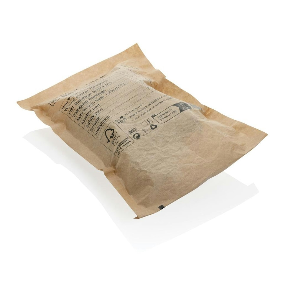 image 1 of XD Collection Recycled Faux Nubuck First Aid Kit - Black - One Size