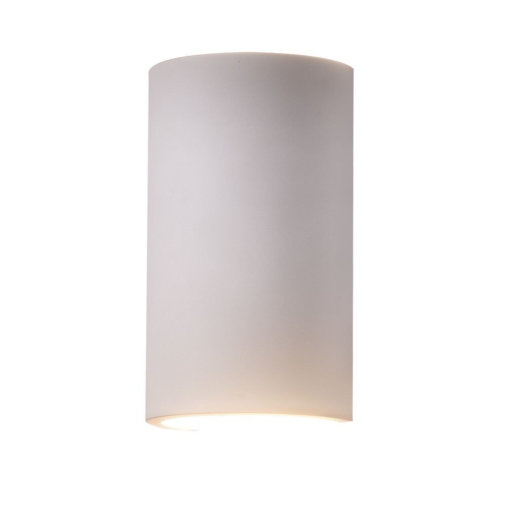 First Choice Lighting Evie - White Plaster GU10 Wall Light