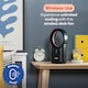 image 4 of Russell Hobbs RHBLDLUSB25B Compact Wireless Desk Fan in Black