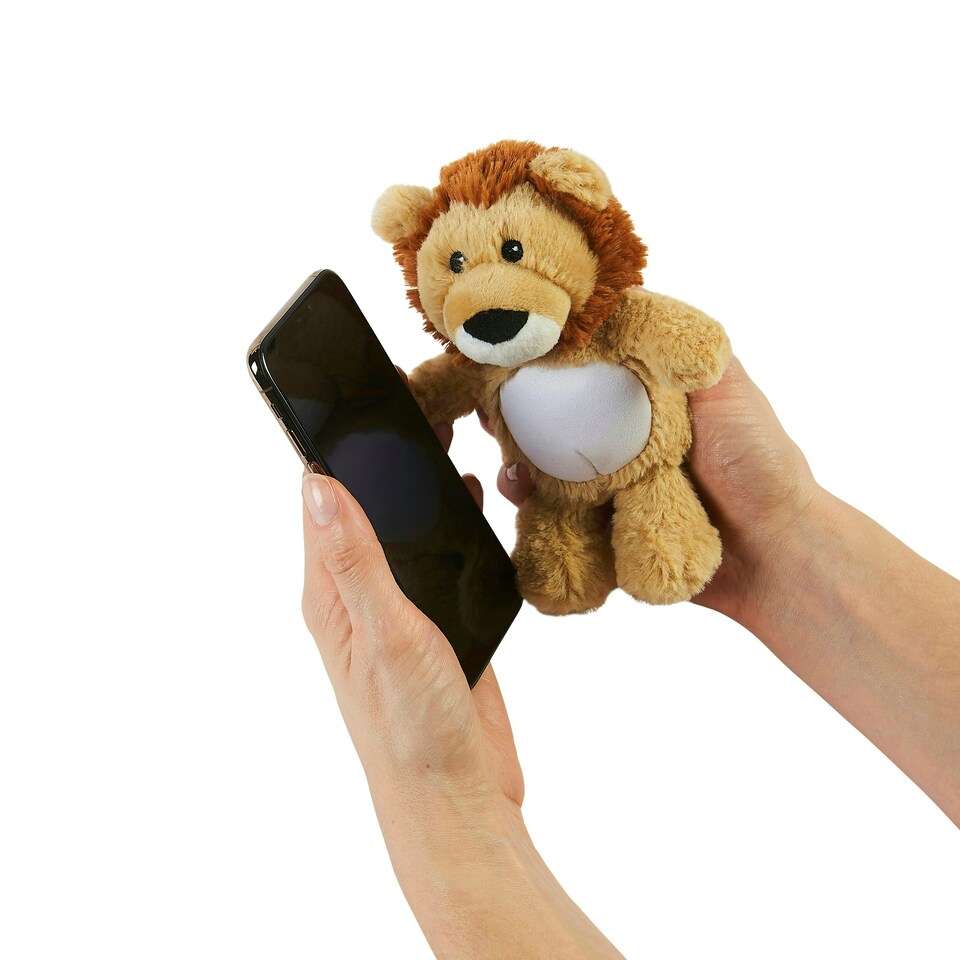 image 1 of Warmies Dusty Pups Lion Screen Cleaner