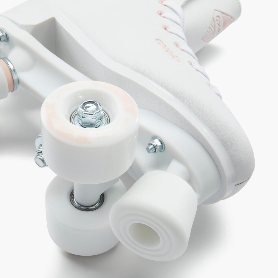image 1 of Decathlon Kid's & Adult Roller Skates White - 100 Series