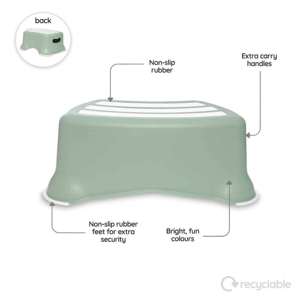 image 1 of Sage Green My Little Step Stool