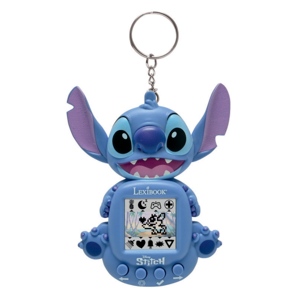 image 1 of Lexibook JLMB10D Disney Stitch My Best-E Console with LCD Screen Including 3 Games