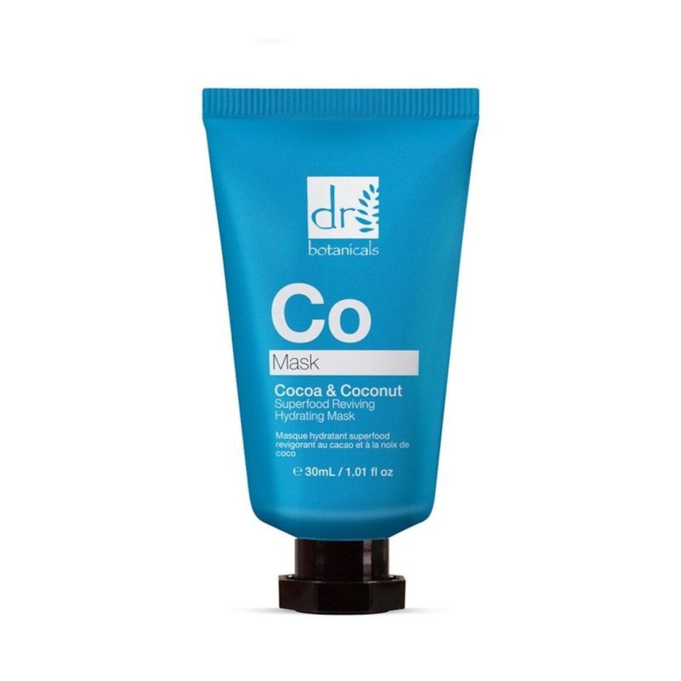 image 1 of Dr Botanicals Cocoa & Coconut Anti-Ageing Superfood Reviving Hydrating Mask 30ml