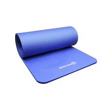 Pilates-Mad Core Fitness Yoga Mat - Blue - One Size
