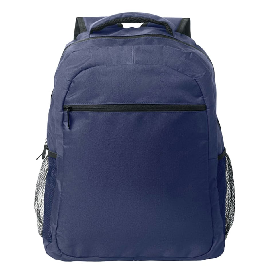 image 1 of MidOcean Puter / Topper Plain RPET Laptop Backpack - Blue - One Size Blue