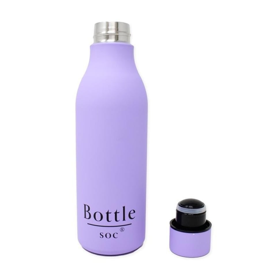 image 1 of Bottlesoc Drink Bottle 500ml Parma Violet | Purple | Parma Violet | 500ml
