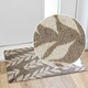 image 8 of JVL Mega Doormat - 50x75cm, Leaves