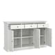 image 5 of Paris Sideboard with 3 doors and 3 drawers in White White