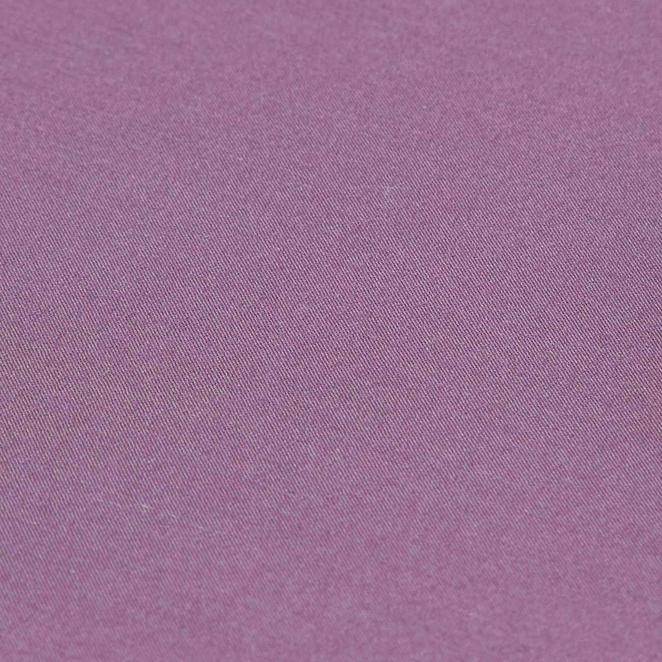 image 1 of Homescapes Grape Egyptian Cotton Fitted Sheet 200 TC, King | Purple | King
