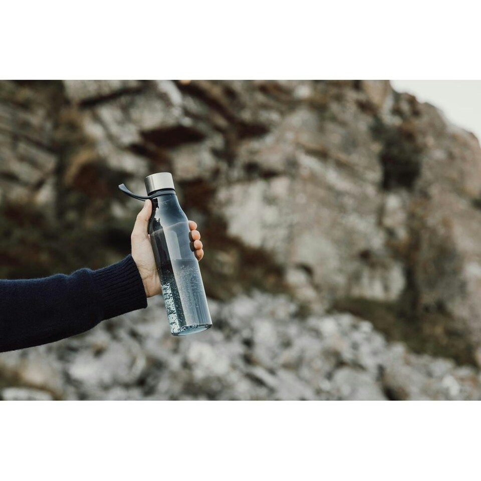 image 1 of Vinga Lean Recycled 800ml Water Bottle - Anthracite - One Size Grey | One Size