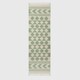 image 2 of Homescapes Turin Green and Natural Kilim Cotton Hallway Runner Rug - 66 x 200 cm