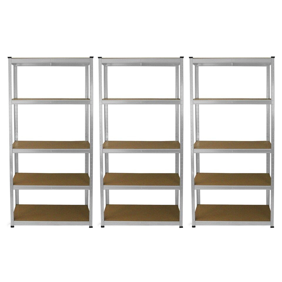 image 1 of 3 x E-Rax Galvanised Racking Units Grey
