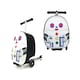 image 1 of Groundlevel Childrens  2 in 1 Fold Down Scooter Suitcase Bag Backpack | Multi | Robot