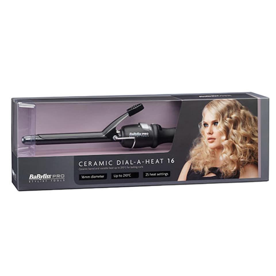 image 1 of BaByliss Ceramic Dial A Heat Tong 16 mm