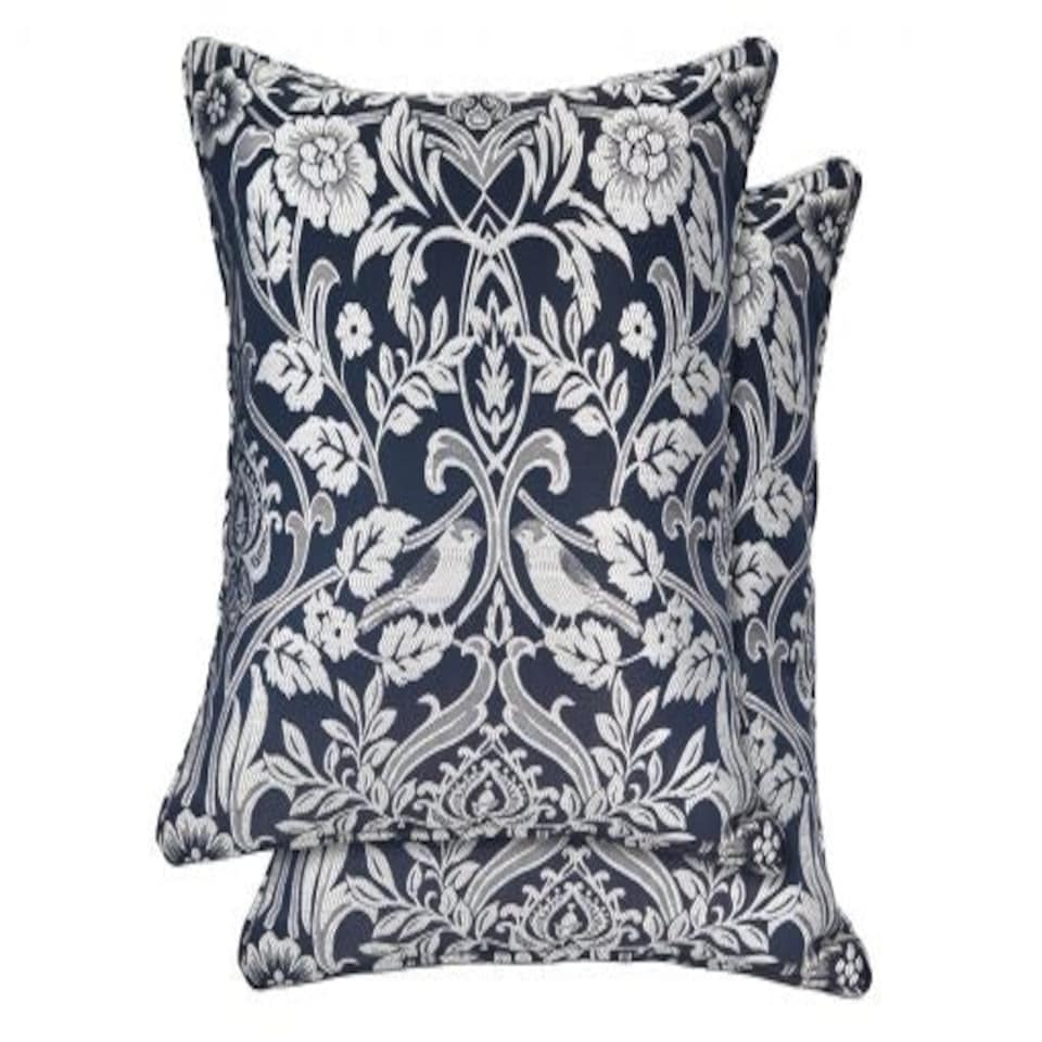 image 1 of Harrow Cushion Cover Navy Blue | Blue