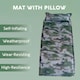 image 3 of Alivio Camping Inflatable Sleeping Pad, Waterproof Inflating Sleeping Mat (Single, Multicolour) | Multi