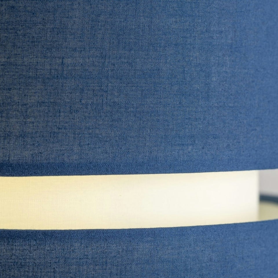 image 1 of CGC GAYLE Navy Blue Two Tier Ceiling Shade Blue