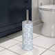 image 2 of Buttercup Light Blue Floral 4 Piece Bathroom Accessory Set | Blue | Light Blue | 1