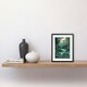 image 2 of Amazon Rainforest Flora Landscape 9x7" Black Framed Wall Art Print