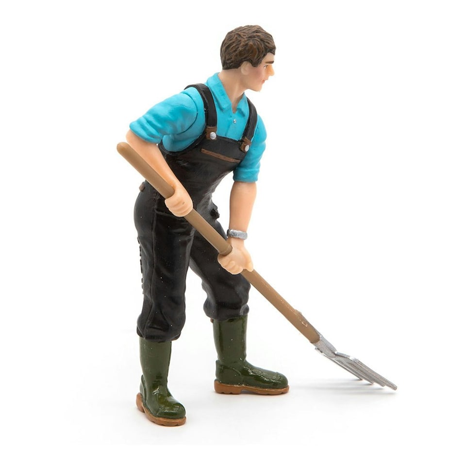 image 1 of PAPO Farmyard Friends Gardener Toy Figure