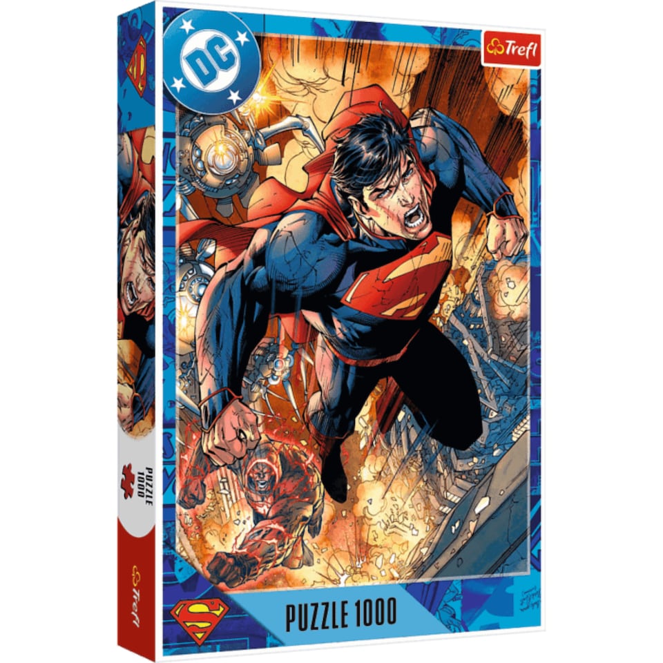 Trefl Superman In Action 1000 Piece Puzzle