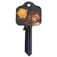 image 1 of Wish Valentino Blank Key - Multicoloured - One Size