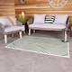 image 4 of Charles Bentley Green Weatherproof Indoor/Outdoor Rug 120x170