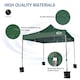 image 4 of Maximus 3 x 3m Heavy Duty Pop up Gazebo With Removable Sides | Green | Green