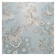 image 2 of Erismann Abode Edward Floral Damask Wallpaper - Duck Egg - 10m x 53cm Blue