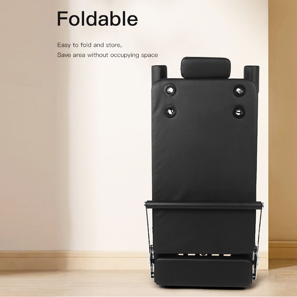 image 1 of Gr8 Home Pilates Reformer Stretch Machine Folding Home Gym Equipment Body Sculpting Board