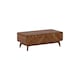 image 1 of Coffee Table - MFC/MDF - L56 x W120 x H43 cm - Columbian Walnut Brown
