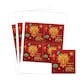 image 1 of Happy Chinese New Year 2024 Dragon Design Square Stickers 95mm - Sheet of 4