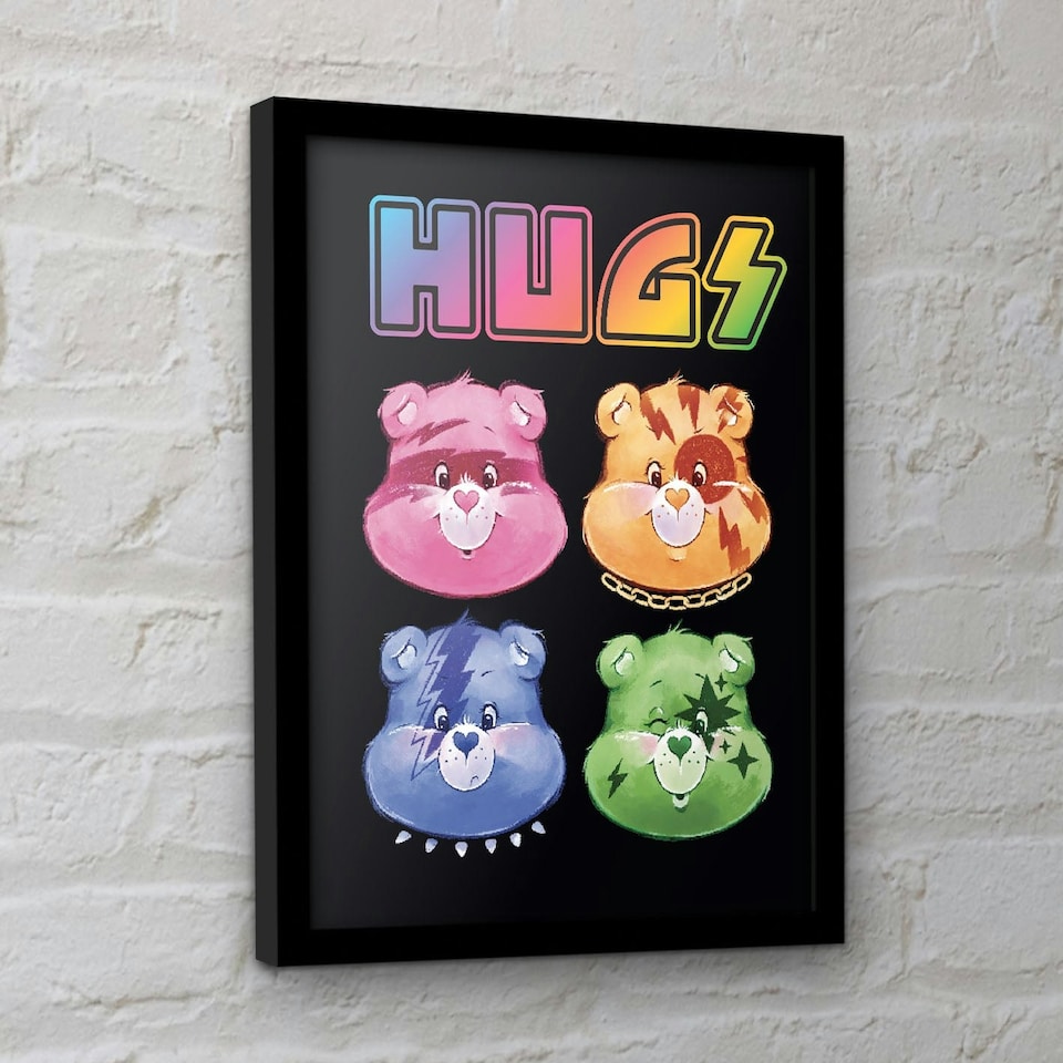 image 1 of Care Bears (Hugs) Framed 30x40cm Print
