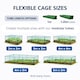 image 9 of GardenSkill Fruit & Vegetable Cage Kit with Bird Netting 3.75x1.25x1.875m H - Quick Build Modular Crop Protection Frame for Garden & Allotment