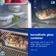 image 2 of Harbour Housewares Glass Food Storage Containers with Lids - 640ml - Pack of 5