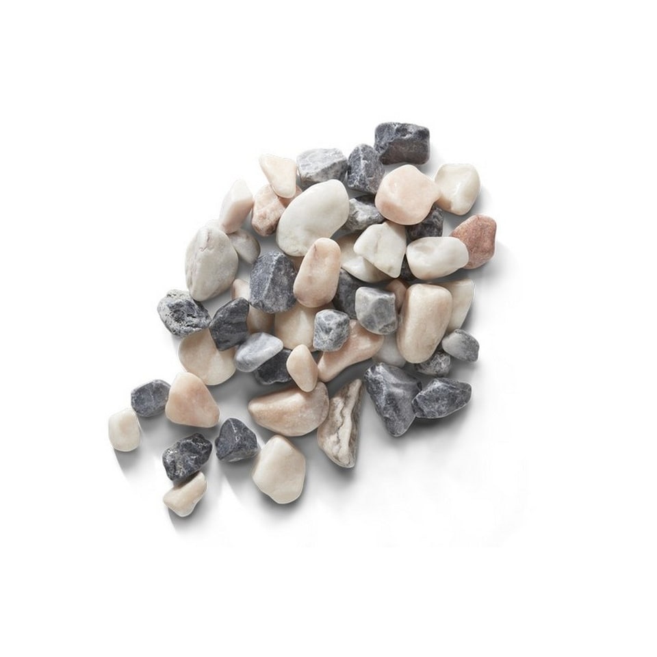 image 1 of Pink - White - Grey Pebbles - 20-40mm - Premium Aggregate Bulk Bag - 850 kilos